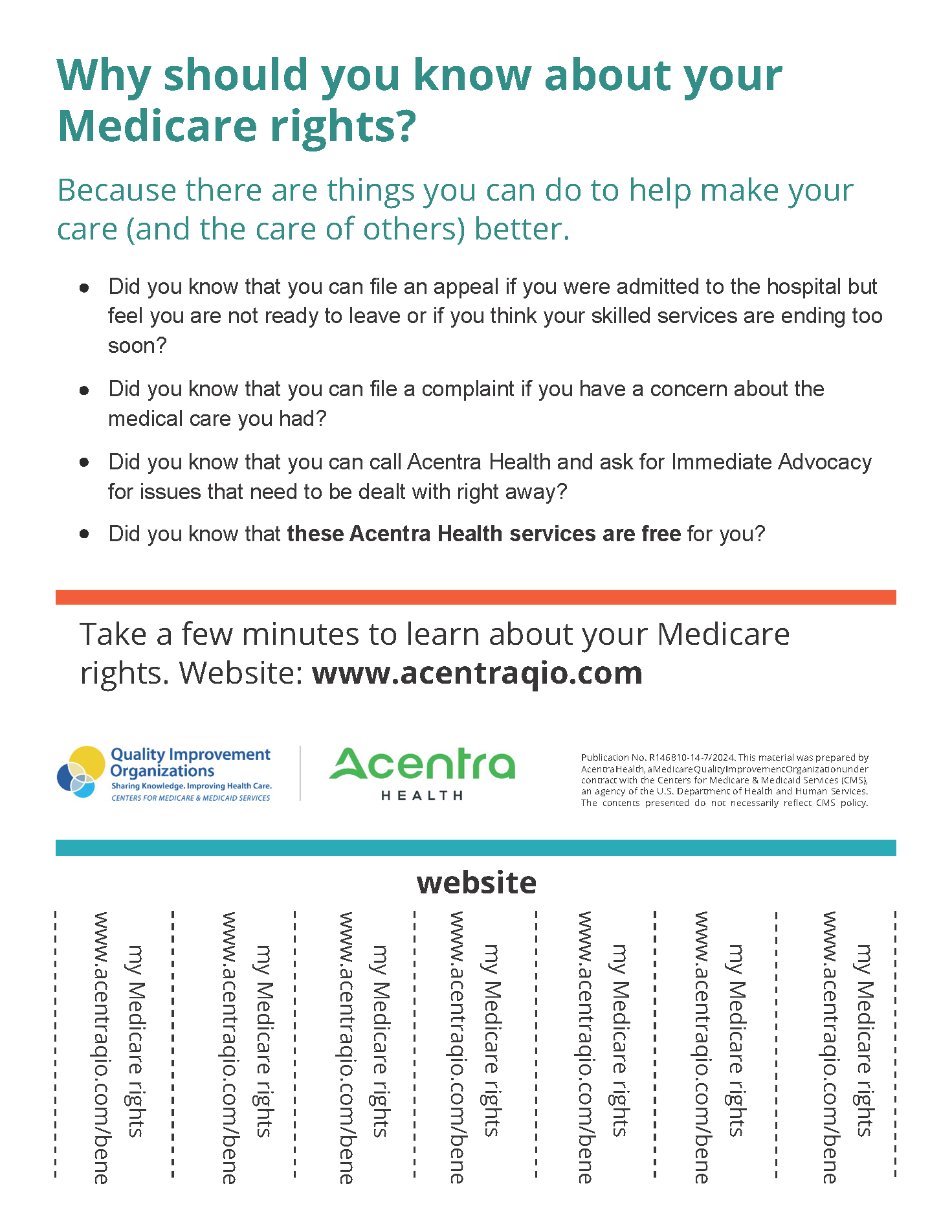 Medicare Rights Poster